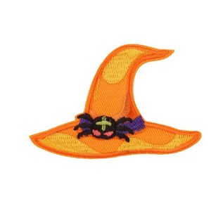 Parche bordado hecho a mano de Halloween con diseños de fantasma, calabaza, sombrero, gato y mano, para prendas, decoración festiva de plástico - Product Image 5