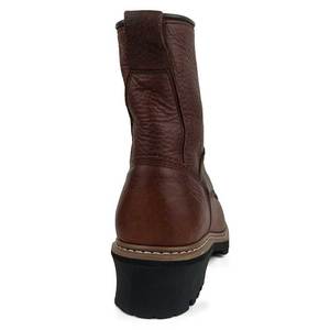 <span class=keywords><strong>Scarpe</strong></span> antinfortunistiche <span class=keywords><strong>da</strong></span> uomo Woodland con punta in acciaio, in pelle oliata, modello Logger. - Product Image 5