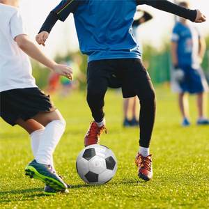 Balón de fútbol profesional de PVC, tamaño 4, personalizado, barato, para entrenamiento de niños, Balón de fútbol - Product Image 5
