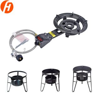 Nuovo Design per Esterni: Bruciatore in Ghisa da 38.000 BTU con Regolatore 1PSI, Tubo da 4 Piedi e Accensione Elettronica - Product Image 2