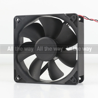 Sunon 5V 12V 24V DC 48V 9.7/9.5W AC EC 12038 120X120X38MM 12CM Dual Ball Power Supply Mute 2-wire EEC0384B1-000C-A99 Kipas Pendingin