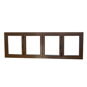 Fenêtre pliante moderne en alliage d'aluminium résistante aux intempéries insonorisée coupe-vent antirouille Ventilation décorative - Product Image 5