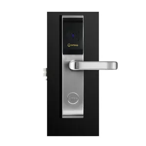 Orbita fashion smart rfid hotel key card door handle lock system electronic door handle lock locks for 5 star locks with pro usb
