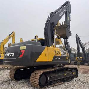 Excavatrice d'occasion de haute qualité Volvo EC210, importée d'origine, excavatrice sur chenilles Volvo EC210 d'occasion à vendre - Product Image 4