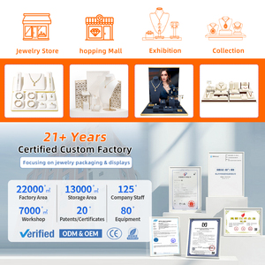 Espositore per <span class=keywords><strong>Gioielleria</strong></span> HLB ODM, Set di Supporti Personalizzabili con Logo - Product Image 6