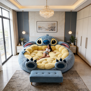 <span class=keywords><strong>Cama</strong></span> Gigante con Marco de Peluche Suave, Muebles de Dormitorio para Niños y <span class=keywords><strong>Adultos</strong></span>, Cómodo <span class=keywords><strong>Nido</strong></span> para Dormir con Diseño de Dibujos Animados, Acogedor - Product Image 2