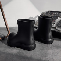Nouvelles bottes de neige imperméables à plateforme et bout épais, style mi-mollet, pour couple, avec tige en EVA – Fabriquées en Chine