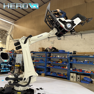 HEROVR EXPO Event : ROI élevé, Expérience de jeu immersive à <span class=keywords><strong>360</strong></span>°, Mouvement fluide, Bras robotique <span class=keywords><strong>VR</strong></span> à 6 axes en acier, Utilisation en intérieur et en extérieur, Centres commerciaux - Product Image 5