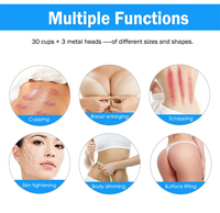 Masseur vibrant puissant avec pompe à aspiration pour le lifting des fesses, l'augmentation mammaire et la stimulation des mamelons, pour usage domestique
