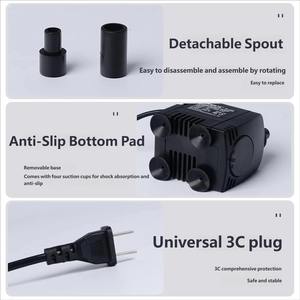 Aquarium supérieur <span class=keywords><strong>pour</strong></span> tortues avec système de filtration et de récupération des <span class=keywords><strong>d</strong></span>échets séparés, pompe à <span class=keywords><strong>eau</strong></span> 2,5W 4W 7W <span class=keywords><strong>pour</strong></span> <span class=keywords><strong>habitat</strong></span> de tortues à faible bruit - Product Image 4