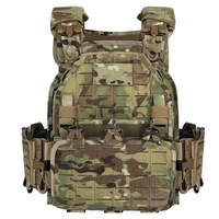 Nouveau type de gilet tactique unisexe en nylon à libération rapide, uniforme de combat camouflage, multifonctionnel, bretelles réglables