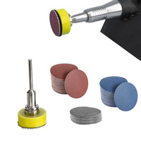 Outils abrasifs 1 pouce 2 pouces crochet et boucle tampon de ponçage de secours M8/M6 ponceuse à filetage tampon de support outils de maquillage outils de beauté