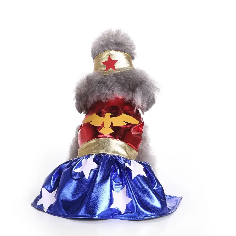 Personalidad alternativa mascota disfraces divertido perro ropa Navidad Halloween divertido transformación disfraces