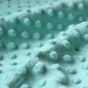 Chất Lượng Cao Cấp <span class=keywords><strong>Velboa</strong></span> <span class=keywords><strong>100</strong></span>% <span class=keywords><strong>Polyester</strong></span> Dệt Kim Warp Nổi Bong Bóng Vải Mềm Mại Sang Trọng Minky Dot Cho Cô Gái Chăn - Product Image 1