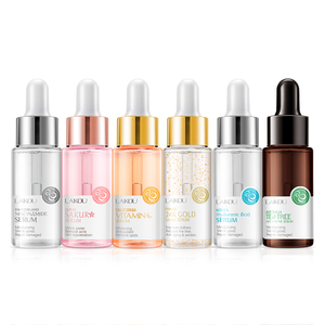 Sérum Visage Naturel LAIKOU en Flacon Compte-gouttes, Marque Privée OEM, NIACINAMIDE, Or 24K, Acide Hyaluronique, 17ml, Vitamine C - Product Image 2