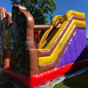 Pripuciamas batutas piratai kids outdoor party commercial grade <b>pirate</b> <b>ship</b> <b>inflatable</b> bounce house with slide combo - Product Image 4