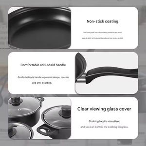 Granite Stone Non-Stick 13-Piece Cookware Set <b>Frying</b> <b>Pan</b> Soup Pot Milk <b>Pan</b> with Spatula Essential Cooking Tools - Product Image 6