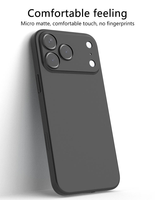 Coque de téléphone ultra-fine en PP mat pour iPhone 18 Pro, légère, antichoc et protectrice