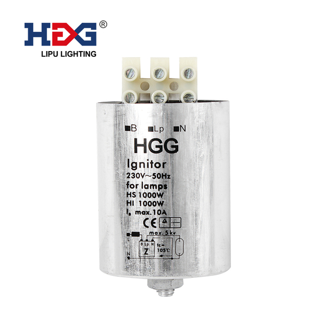 LIPU CD-1000 Electronic Ignitor for 1000W Lamp Startup with 220-240V Input 2-4s Start Time 50-60Hz 1-Year Warranty