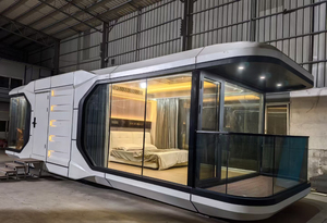 Casas Contenedor Prefabricadas <span class=keywords><strong>de</strong></span> Diseño Moderno, Certificación CE, Sistema <span class=keywords><strong>de</strong></span> Energía <span class=keywords><strong>de</strong></span> Alto Voltaje, Paneles Solares Opcionales, Baño - Product Image 6