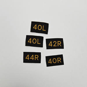 Étiquette tissée personnalisée en coton écologique pour vêtements, avec logo et nom de marque, pour étiquettes de vêtements - Product Image 6