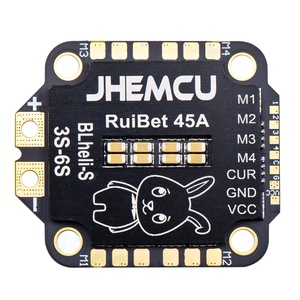 Ventes chaudes JHEMCU RuiBet 45A/55A ESC BLHELI_S Dshot600 4 en 1 ESC sans balais 3-6S 30.5X30.5 M4 pour contrôleur de vol RC Drone - Product Image 2