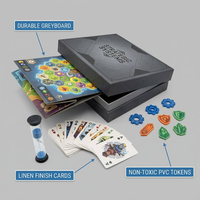 Fournisseur en gros de jeux de société de table personnalisés OEM, tapis de jeu pliables, figurines de personnages en plastique, jetons, dés et accessoires