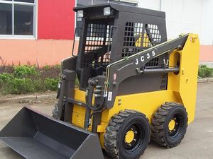 Mesin pemuat depan JC25 pemuat Steer selip Mini Tiongkok merek populer dengan mesin Premium tipe pemuat Crawler pompa roda gigi untuk dijual - Product Image 5