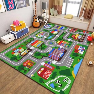 Alfombra <span class=keywords><strong>de</strong></span> <span class=keywords><strong>juego</strong></span> <span class=keywords><strong>de</strong></span> tráfico para niños personalizada <span class=keywords><strong>de</strong></span> fábrica 88RC 912, alfombrilla <span class=keywords><strong>de</strong></span> <span class=keywords><strong>mapa</strong></span> <span class=keywords><strong>de</strong></span> carretera <span class=keywords><strong>de</strong></span> ciudad, alfombrilla <span class=keywords><strong>de</strong></span> <span class=keywords><strong>juego</strong></span> <span class=keywords><strong>de</strong></span> pista <span class=keywords><strong>de</strong></span> coche, alfombrilla <span class=keywords><strong>de</strong></span> gimnasio para sala <span class=keywords><strong>de</strong></span> juegos - Product Image 4