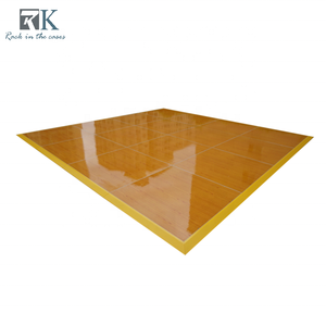Wood Grain Dance Floor Panels Customized Sizes Dance Floor Modular Dance Flooring Wedding Dance Floor Panels - Product Image 1