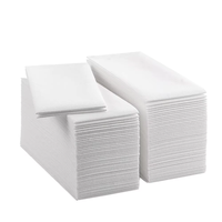 Sensation de lin serviettes en papier serviette d'invité jetable salle de bain fête de mariage dîner Airlaid papier essuie-mains serviettes en tissu