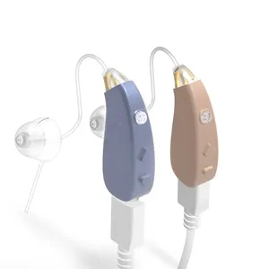 Audifonos Digital Hearing Aid di Amplificazione del Suono di Conduzione Dell'aria Cuffie Senza Fili per Non Udenti Anziani Cura Dell'orecchio Hearing Aids