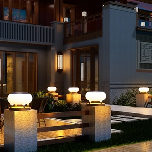 Lampe solaire pour poteau de clôture, pour jardin, pelouse extérieure, portail de villa - Étanche IP67, alimentée par batterie - Product Image 5