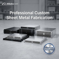 Fabrikasi Lembaran Logam Kustom TZR OEM ODM Casing Server 1U 2U 4U Rakitan Rak Ventilasi Sarang Lebah Casing Aluminium