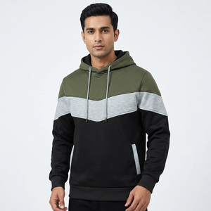 Manufacturers Men's Hoodies <b>Sweatshirt</b> Custom OEM/ODM Service 100% Cotton Winter Half Zip Oversized Top Trending - Product Image 1