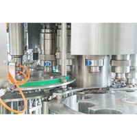 Ligne de production d'eau pure et minérale en bouteille, entièrement automatique, 3 en 1, mini, pour petites entreprises, remplissage et conditionnement