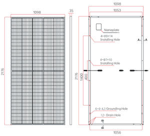 Panneau solaire de niveau 1, 144 cellules, demi-cellules, panneau solaire mono, prix 450W 460W 480W, module PV <span class=keywords><strong>Trina</strong></span> - Product Image 2