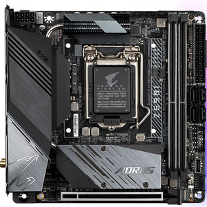 เมนบอร์ด GIGABYTE Z590 I AU Mini Engraved ITX Gun รองรับซีพียูรุ่นที่ 10 และ 11 ใช้ระบบจ่ายไฟแบบดิจิตอล 10+1 เฟส - Product Image 2
