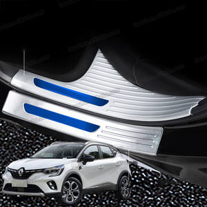Protector de Umbral de Puerta de Coche, Protector de <span class=keywords><strong>Maletero</strong></span> para Renault <span class=keywords><strong>Captur</strong></span> 2019 2020 2021 2022 2023, Accesorios de Estilo Automotriz - Product Image 3