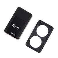 GF07 Mini Traceur de Localisation Personnel Temps Réel, Dispositif de Suivi GPS pour Animaux avec Longue Autonomie, Traceur GPS pour Chien et Animal de Compagnie