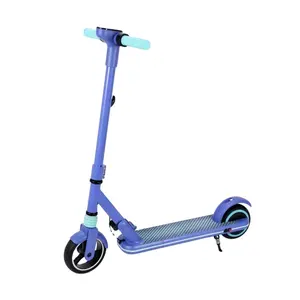 Hezzo Eu Uk Warehouse Gratis Verzending Kid Kick Scooter Electric Kids Scooter 130W 24V Opvouwbare Kids Escooter