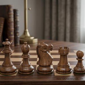 K0019 1875 Jaques Series Premium Quality <b>Wooden</b> <b>Chess</b> <b>Set</b> Table Game for Strategists - Product Image 2