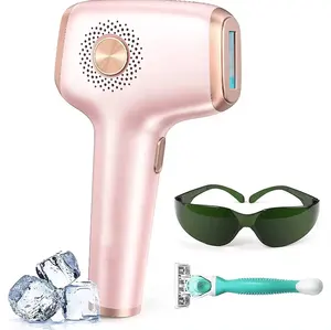 Patent Exclusive handhold IPL ICE Cooling Handset laser hair removal at home Ice Cool IPL Beauty Device