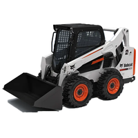 Chargeuse compacte sur pneus diesel KATOCASE 0,85 tonne, moteur Xinchai, capacité de la benne 0,45 m³, rayon de braquage court, roulement de boîte de vitesses