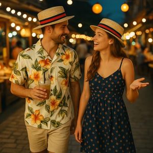 Chapeau de paille boater pour femmes et hommes, chapeau skimmer à large bord, chapeau Amish, costume de Noël, chapeau de paille naturel fait main - Product Image 5