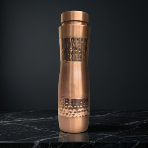 <b>Plain</b> Copper Classic Design Reusable Eco-Friendly Leakproof Secure Cap Portable <b>Water</b> <b>Bottle</b> for Outdoor Home Gym Office Travel - Product Image 4