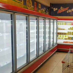 <span class=keywords><strong>Vitrina</strong></span> <span class=keywords><strong>Refrigerada</strong></span> de 1.7m de Altura para Pastelería, Estilo Japonés Cuadrado, en Venta - Product Image 5