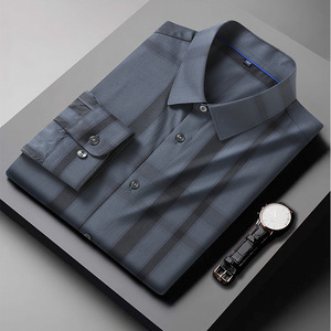 เสื้อเชิ้ตแขนยาวผู้ชายไซส์ใหญ่พิเศษ รุ่นใหม่ สไตล์เด็กผู้ชายลำลอง - Product Image 6