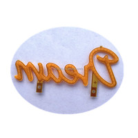 Note de musique lune papillon citrouille cloche étoile croix led lettre lumières signe O amour XMAS heureux COOL rêve filament cob led feuille