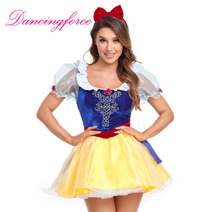 <span class=keywords><strong>Costume</strong></span> da Principessa <span class=keywords><strong>Biancaneve</strong></span> Classico M-XL, Tutù da Favola per <span class=keywords><strong>Donna</strong></span>, Abito Elegante per Feste in Maschera, Carnevale, Halloween - Product Image 3